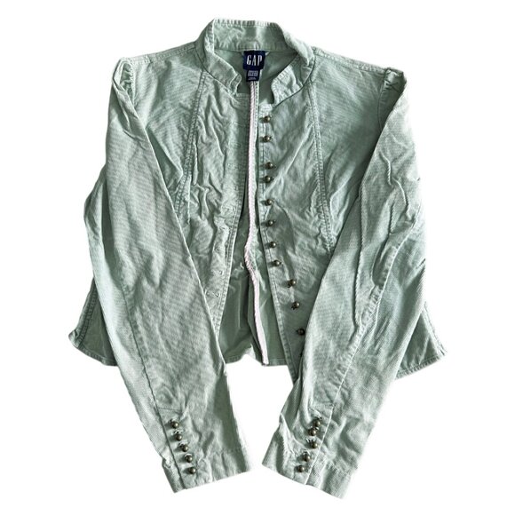 Vintage Y2K GAP Fall O5 Mint Corduroy Jacket ASO Gabriella Montez - Picture 3 of 7